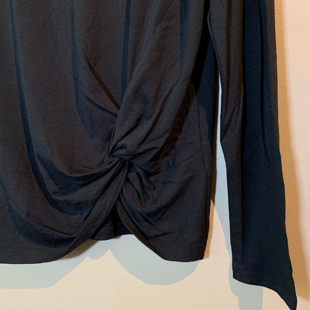 SOLD NEW Dynamite Twist Front Top Black Size L - Picture 6 of 8